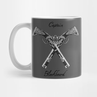 Captain Blackbeard Pistols Mug